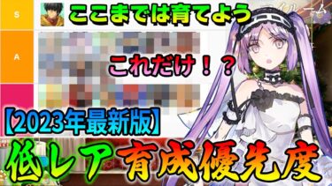 【FGO】ここまでは絶対育てるべきな低レアサーヴァント！｜祝祭でめちゃくちゃです