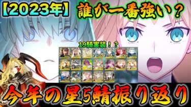 【FGO】今年実装された星5サーヴァントを振り返る！誰が一番強かった？