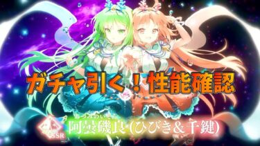 【FGO】開幕ガチャ！阿曇磯良(ひびちか)性能確認『踊るドラゴン・キャッスル』【雑談配信】