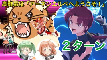 【FGO】高難易度「アーネンエルベへようこそ！ドラゴン島出張店」キャッツ＆バゼットで２ターンクリア