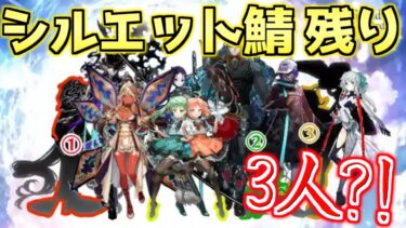 【FGO】残りのシルエットサーヴァントは残り何人？