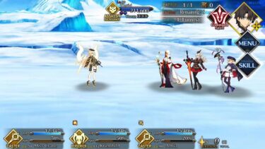 FGO NA – Kriemhild 4T vs Valkyries Challenge Quest – Arctic Summer World