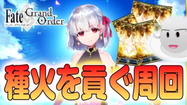 【#FGO】推しに種火を貢ぎたい！！周回配信【女子鯖だけでFGO】