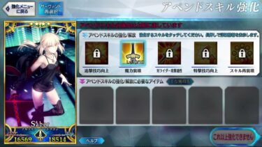 【FGO 9周年】運営様アペンドスキルリムーバーの実装を🙏アペンドスキル4、5追加の件について