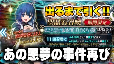 【FGO】シエル出るまでガチャ引いたら、あの悪夢の事件が起きました。