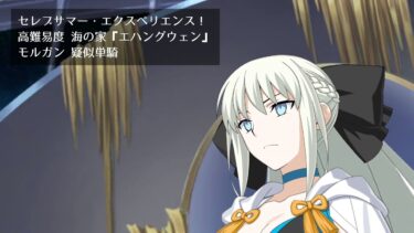 【FGO】セレブサマー・エクスペリエンス！ 高難易度 海の家『エハングウェン』 モルガン 疑似単騎