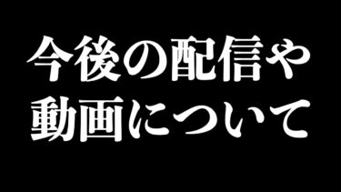 【FGO】今後の配信や動画についてのお知らせ。出来れば目を通して欲しいです。 ※ネガティブな話ではないです