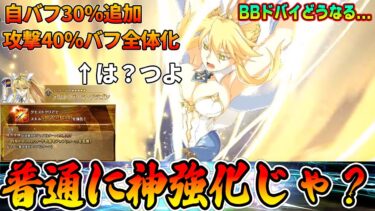 【FGO】水着獅子王がマジで良い強化もらっててビビるｗｗ【引くべき？】