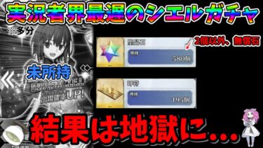 【FGO】FGO実況者界最遅でシエルガチャを引くがとんでもない地獄を見る…　【四国メタン】【ずんだもんボイス】#解説 #fgo #ガチャ