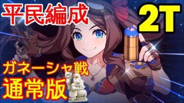 【FGO】『高難易度』ガネーシャ戦 2T編成「通常版」『ロストベルト4リコレクションクエスト』【参考用】