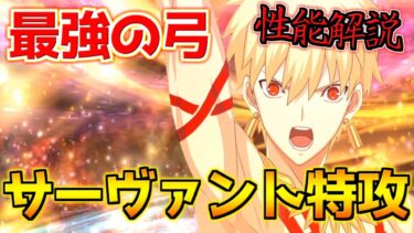 【FGO】未だに最強アーチャー サーヴァント特攻が強すぎる ギルガメッシュ引くべき？性能解説【3000万DL記念】