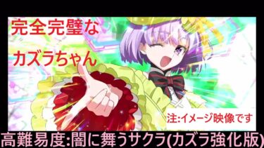 【FGO 高難易度】闇に舞うサクラ(カズラ強化版)