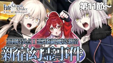 【FGO / 完全初見🔰】ストーリー進めます！第1.5部１章１１節～『新宿幻霊事件』その４【#FGO / Fate Grand Order / Vtuber】