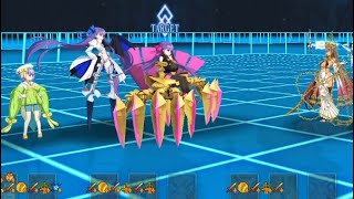 【FGO】レベル120サーヴァントと行く高難易度「闇に舞うサクラ」4ターン　令呪なし【妖精双六虫籠遊戯】