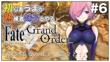 #6【Fate/Grand Order (FGO)】メインストーリー セプテム完結まで！