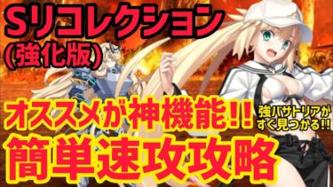 【FGO】オススメ機能が神すぎた！簡単速攻攻略 バーゲスト戦 第13節進行度6 スーパーリコレクションクエスト(強化版)【妖精円卓領域アヴァロンルフェ】