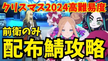 【FGO】高難易度「ハチドリとヤヤウキおもちゃ工房」自前配布鯖・前衛のみで攻略！立ち回り解説付き【ポホヨラのクリスマス･イブ 夢見るサンタとくるみ割り人形】