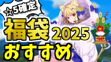 【FGO】後悔しない！福袋2025のオススメは？本気で狙っておきたい限定☆5鯖を性能解説！【ゆっくり実況】【Fate/Grand order】