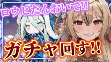 【ガチャ配信/#FGO 】ロウヒたん引く！！！！！ギザ歯同士仲良くしようね！！！【#新人Vtuber /のなめぷろだくしょん】