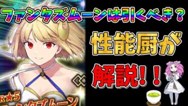 【FGO】まさかまさかの新規限定サーヴァントファンタズムーンが実装!!　引くべきかについて性能厨がランクをつけて徹底解説!!【四国メタン】【ずんだもんボイス】#解説 #fgo #ガチャ