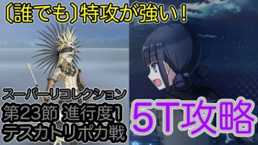 【FGO】水着エリセで高難易度を5ターン攻略したヤツ【黄金樹海紀行ナウイ・ミクトラン】【[Lostbelt No.7]スーパーリコレクション3】【第23節 進行度1 テスカトリポカ戦】