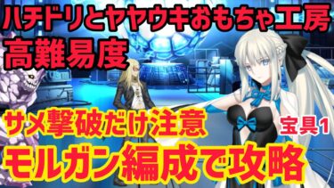 【FGO】モルガン編成で安定攻略 高難易度「ハチドリとヤヤウキおもちゃ工房」【ポホヨラのクリスマス･イブ 夢見るサンタとくるみ割り人形】