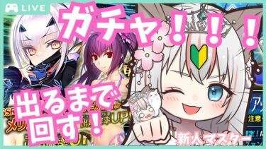 【 FGO / ガチャ】天井やだ！ 水着スカディ ＆ メリュ の念願ピックアップなので両方欲しいっ♡ #新人vtuber #FateGrandOrder #水着スカディ #メリュ #ガチャ