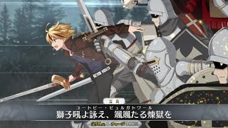 【FGO】リチャードⅠ世  宝具＋Allスキル＆バトルアクション【Fate/GrandOrder】Richard I Servant Demonstration