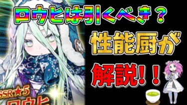 【FGO】最強恒常サーヴァント、ロウヒが復刻!!　引くべきかについて性能厨がランクをつけて徹底解説!!【四国メタン】【ずんだもんボイス】#解説 #fgo #ガチャ