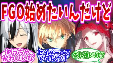 【FGO】Fate始めようか迷ってる初心者なんだが…ｗの反応集【Fate】