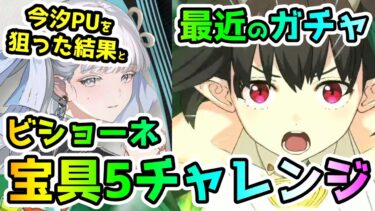 【FGO】結局ビショーネ宝具5チャレンジした結果とロココ断念して今汐のガチャを引いた結果！【ゆっくり】【鳴潮】