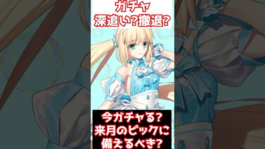 【FGO】バーサーカーで沼ったけどガチャを引き続けるべき？備えるべき？ #shorts