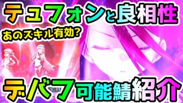 【FGO】あのスキルは有効！？テュフォンと相性がいいデバフ可能サーヴァント紹介！【ゆっくり】