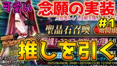 【FGO】【ガチャ動画】テュフォンピックアップガチャ！念願の実装！推しを速攻で引く！＃1【落涙の翼】